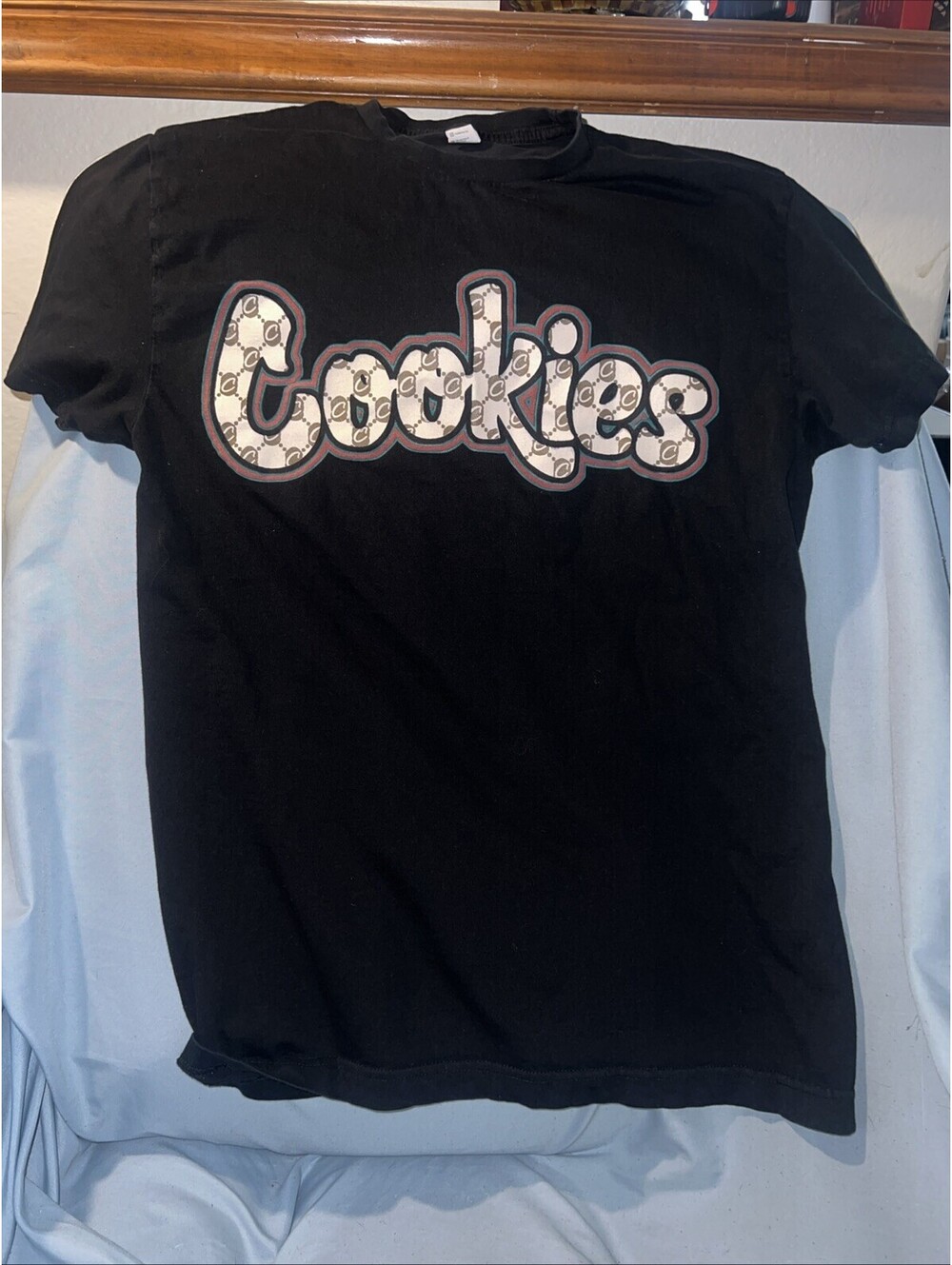 Cookies Short Sleeve Graphic T-Shirt Men’s Medium Black 100% Cotton, Black